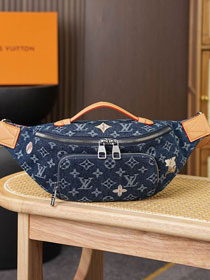 Louis vuitton original denim rush bumbag M27640 blue