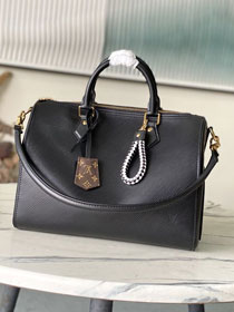 Louis vuitton original epi leather speedy soft 30 M29466 black 