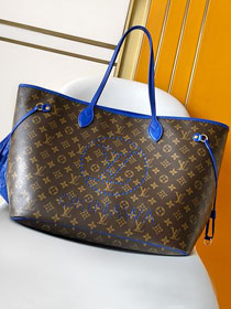 Louis vuitton original monogram canvas Inside out neverfull GM M29226 blue