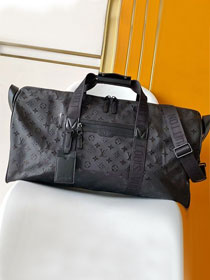 Louis vuitton original monogram storm keepall sport 55 m23786 black