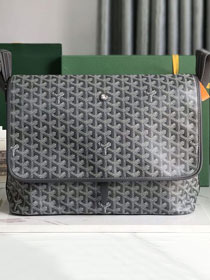 Goyard original canvas capetien MM messenger bag GY0133 grey