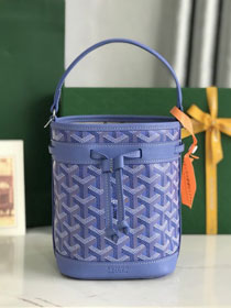 Goyard original canvas petit flot mini bucket bag GY0134 iris