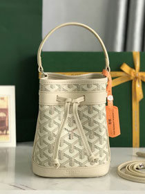 Goyard original canvas petit flot mini bucket bag GY0134 sand