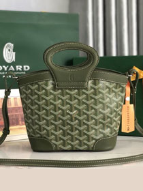 Goyard original canvas beluga mini bag GY0132 green