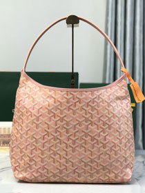 Goyard original canvas boheme hobo bag GY0094 powder pink