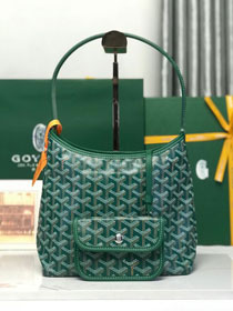 Goyard original canvas hobo boheme mini bag GY0143 green