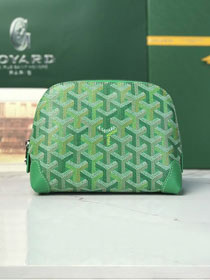 Goyard original canvas vendome cosmetic pouch GY0059 meadow green
