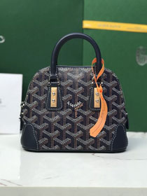 Goyard original canvas vendome nano bag GY0141 dark blue