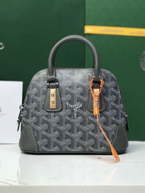 Goyard original canvas vendome nano bag GY0141 grey
