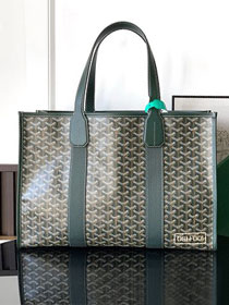 Goyard original canvas villette shopping tote bag GM GY0114 dark green