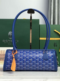 Goyard original canvas bonbonniere bag GY0144 blue