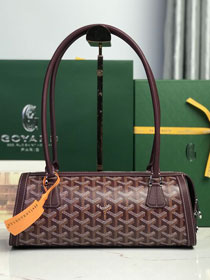 Goyard original canvas bonbonniere bag GY0144 burgundy