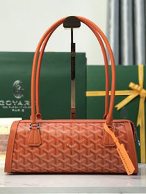 Goyard original canvas bonbonniere bag GY0144 orange