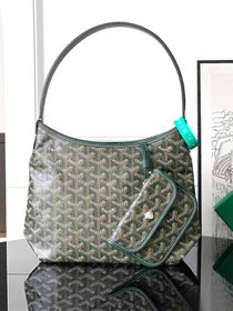 Goyard original canvas hobo boheme mini bag GY0143 dark green