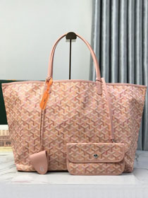Goyard original canvas saint louis GM bag GY0083 powder pink	