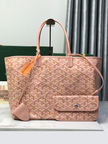 Goyard original canvas saint louis PM bag GY0082 powder pink