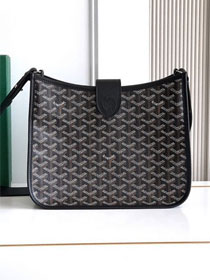 Goyard original canvas musette pm bag GY0145 black