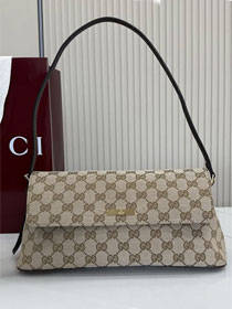 GG original canvas madison medium shoulder bag 874744 sand